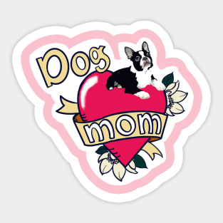 French Bulldog Mom Sticker